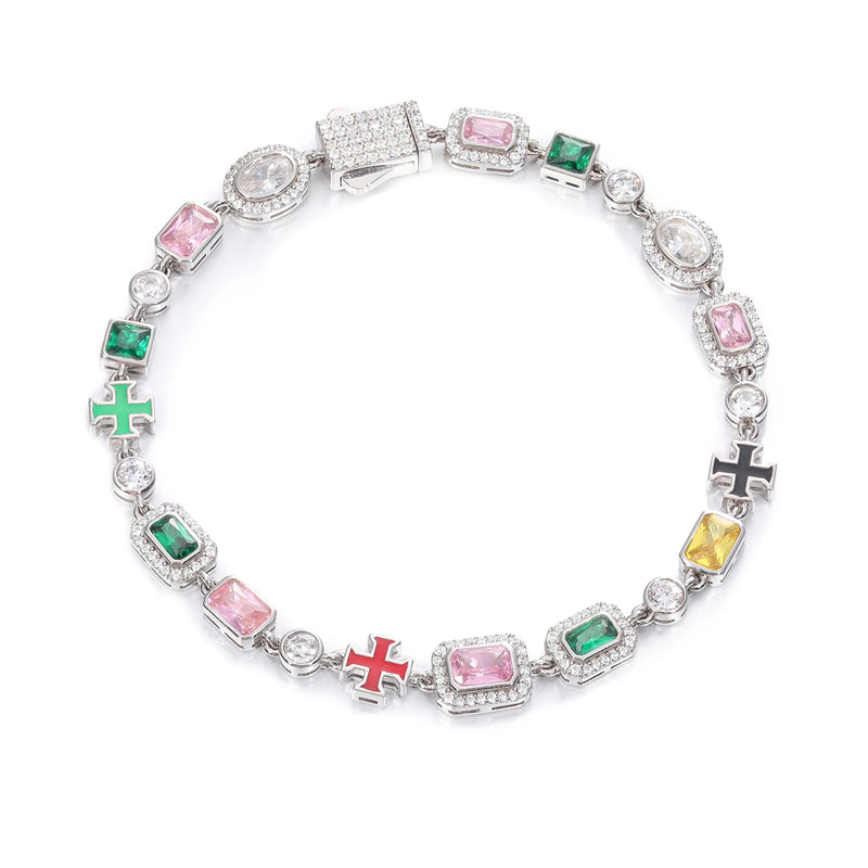 The Cross Tennis Bracelet