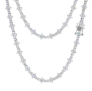 Cross Star Tennis Chain