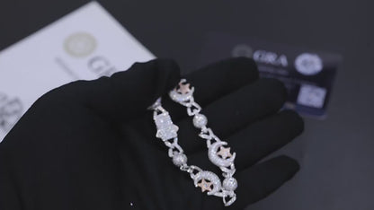 Star Moon Cuban Bracelet
