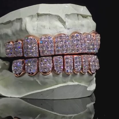 Princess cut grillz