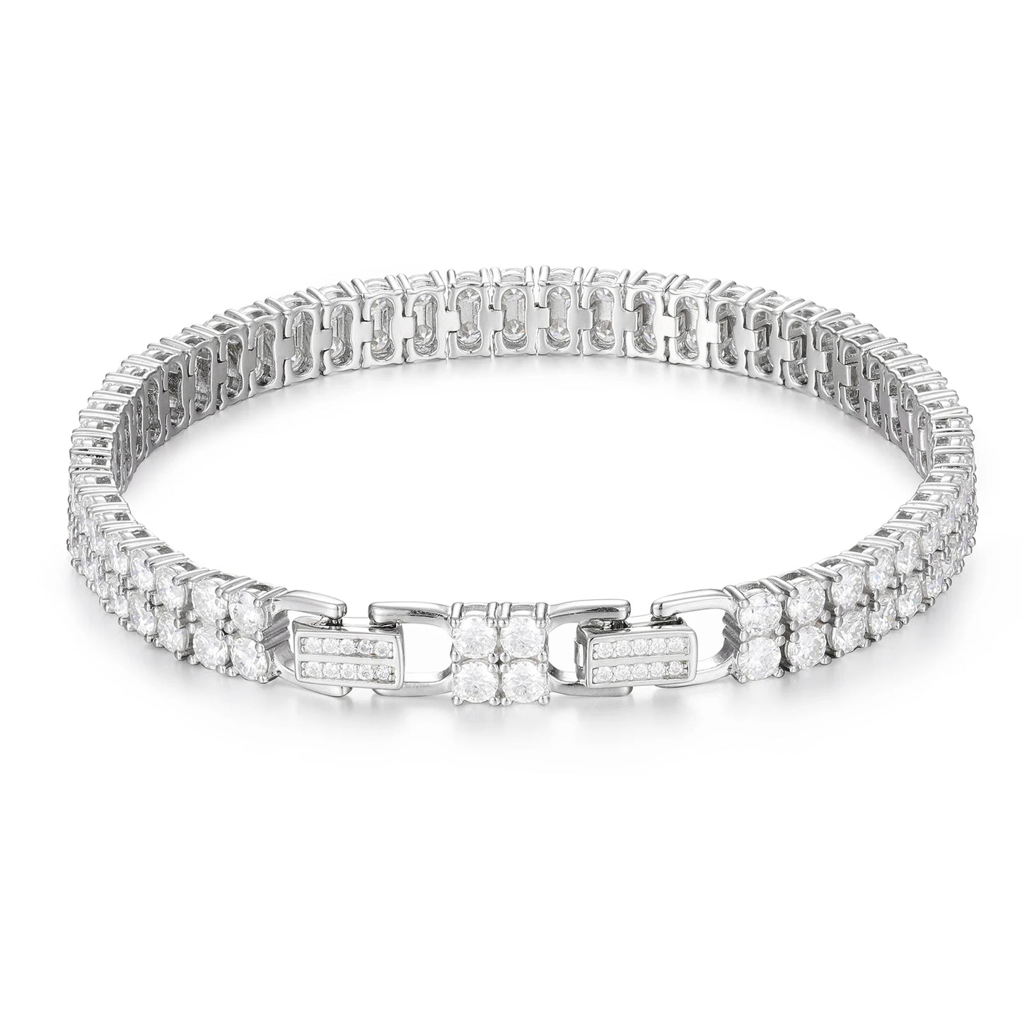 Double Row Tennis Bracelet