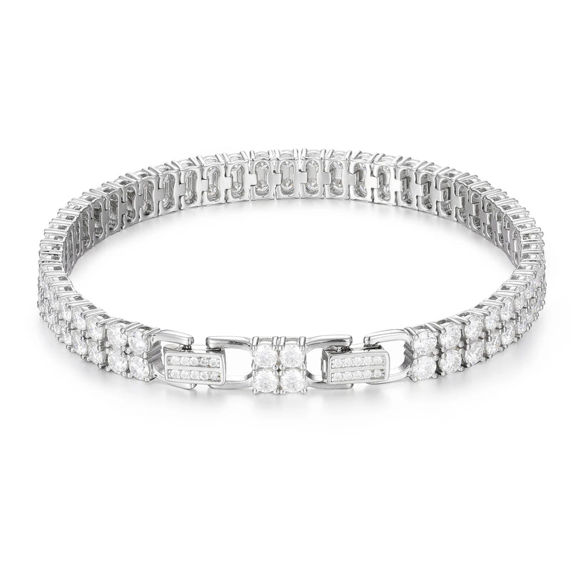 Double Row Tennis Bracelet